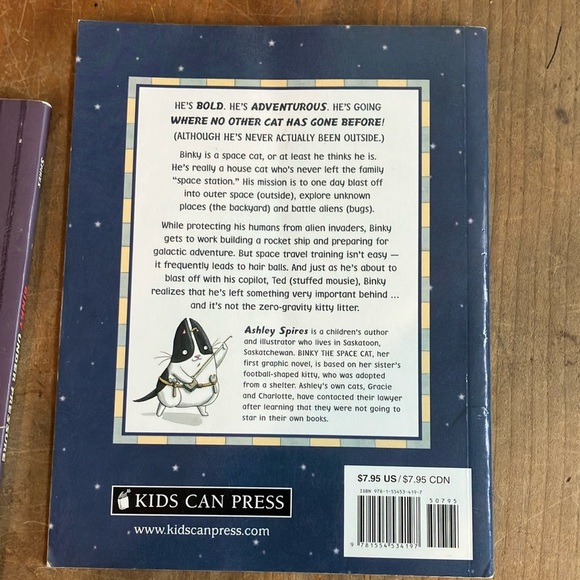 Binky Adventure Books Set of two signed by author - Picture 7 of 16